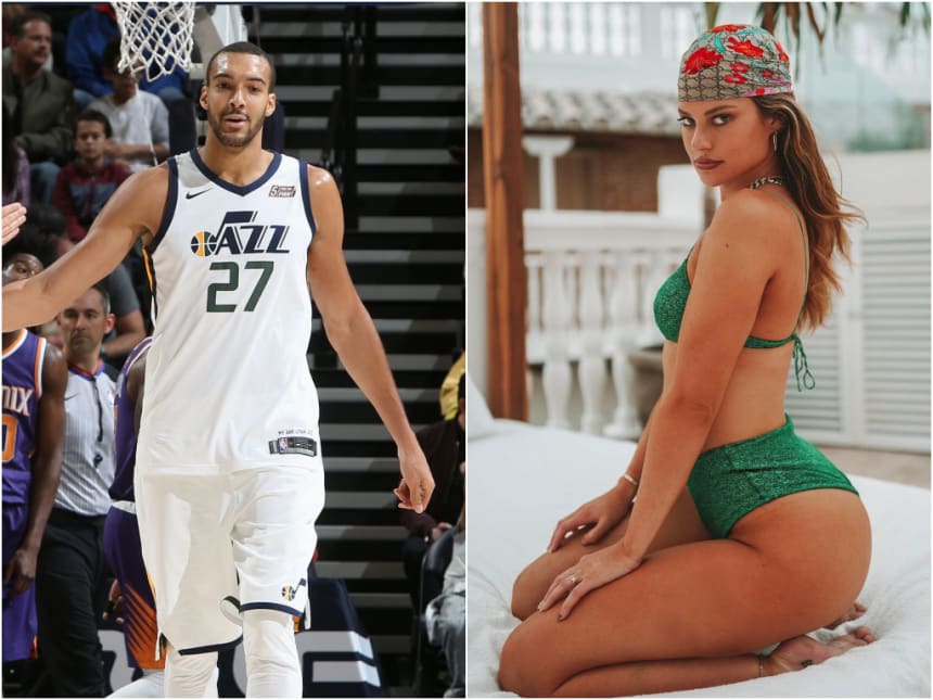 Rudy Gobert Is Reportedly Hanging Out With Klay Thompsons Ex GF Hannah
