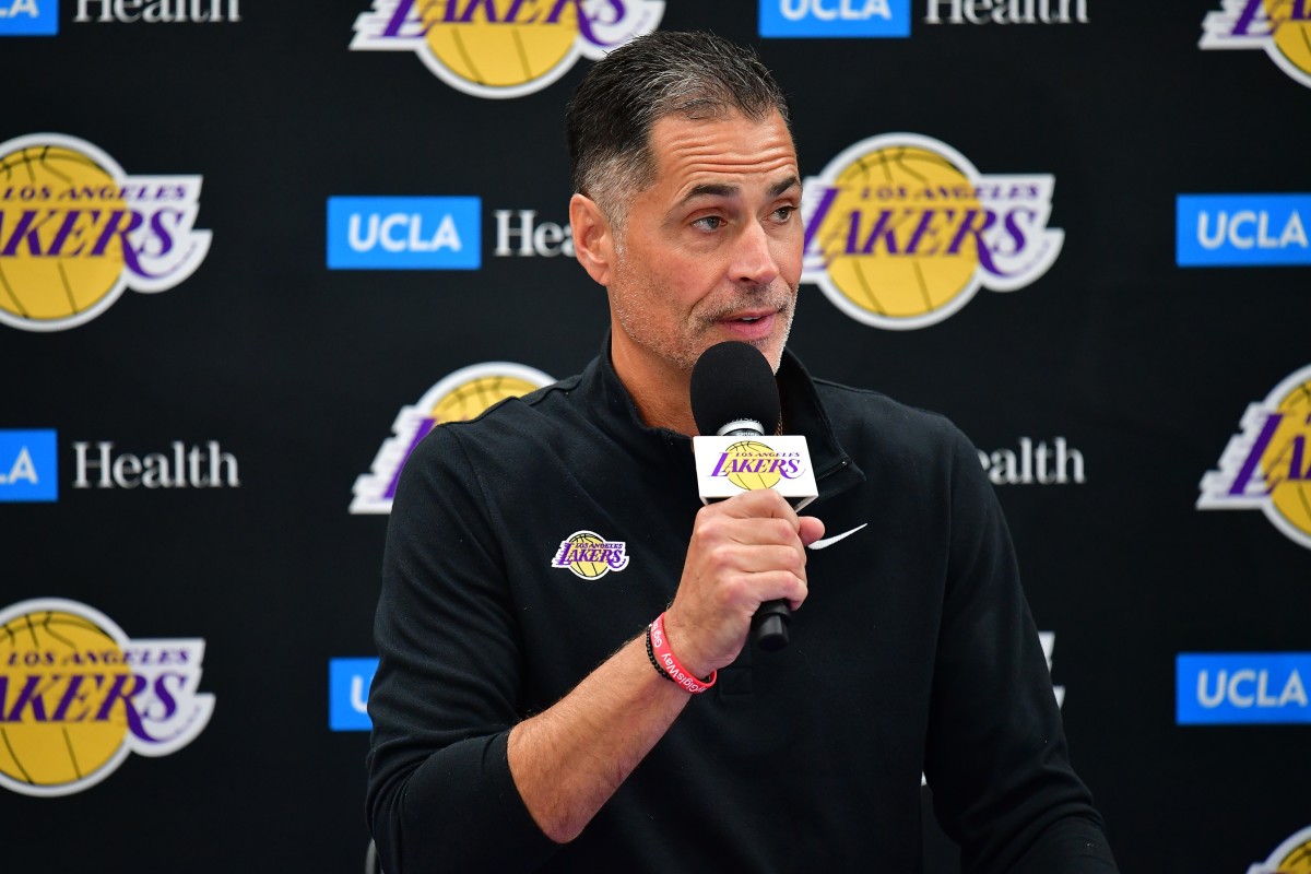 Rob Pelinka Explains Why Los Angeles Lakers Haven T Traded Their First