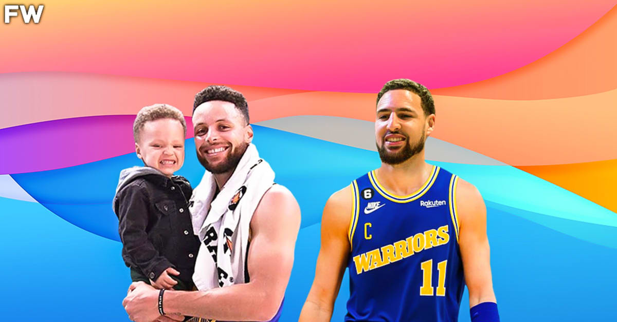 Watch Stephen Curry's Son Canon, 4, Fanboy Over Klay Thompson