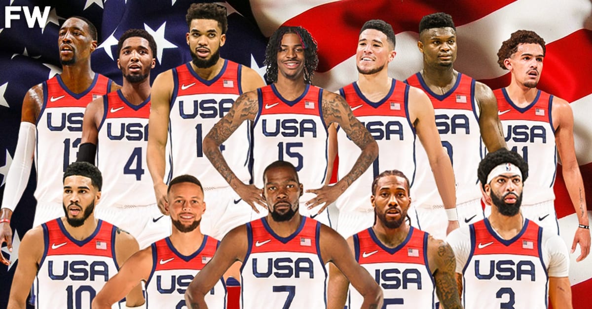 The ideal USA Dream Team lineup for the 2024 Olympic Games as envisioned by Fadeaway World. |whispergaze