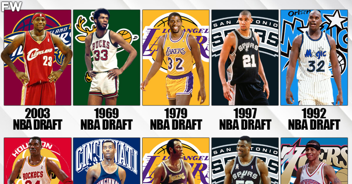 20 Greatest No. 1 Overall Draft Picks In NBA History - Fadeaway World