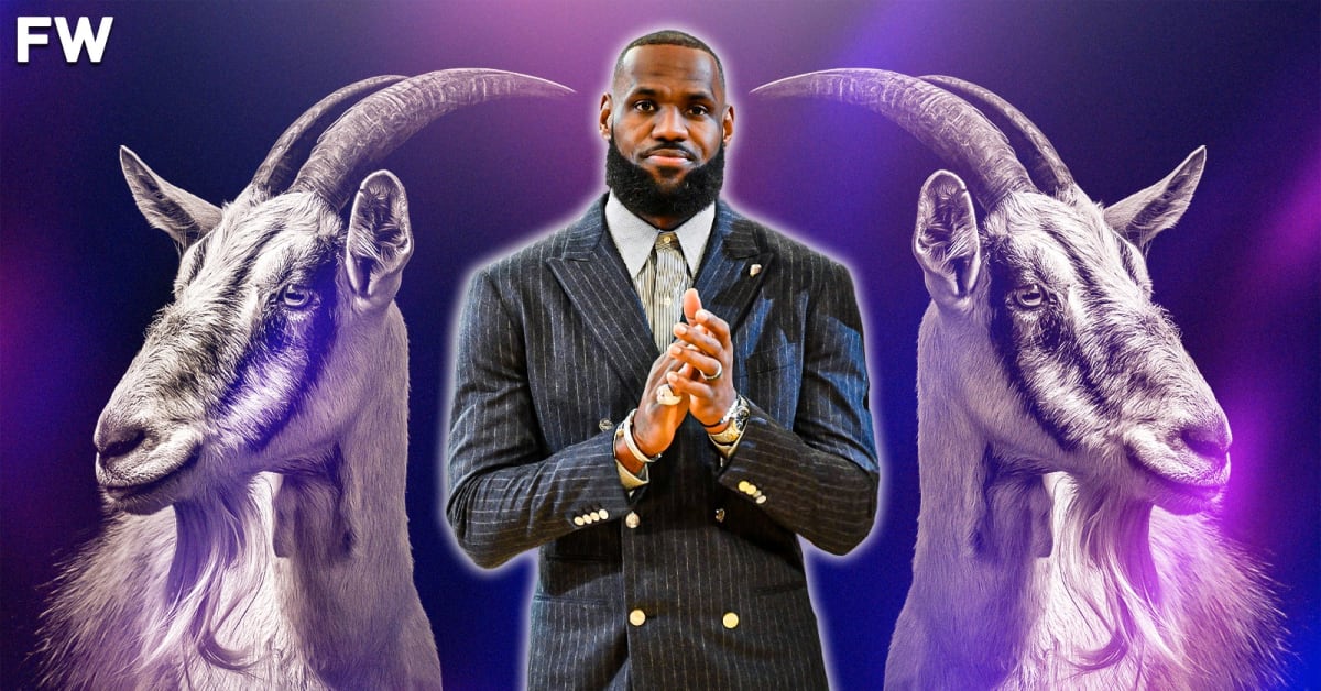 Lebron James Took Two Goats To Dinner Party After Breaking All Time