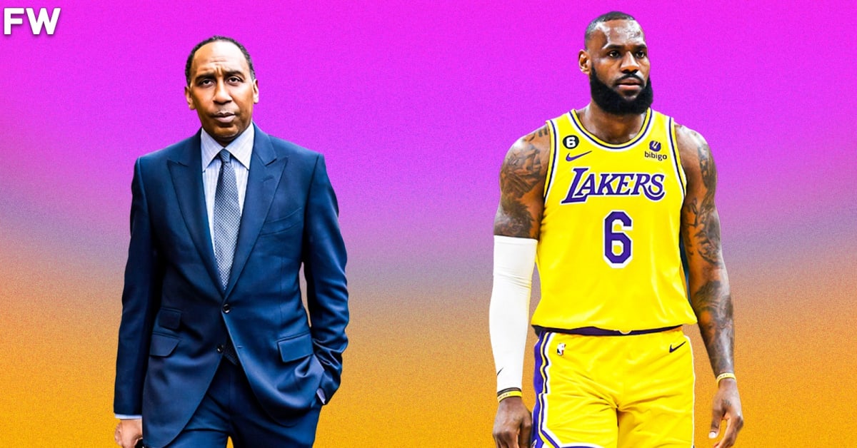 "Stay Off The 3!" Stephen A. Smith Has A Clear Message For LeBron James ...