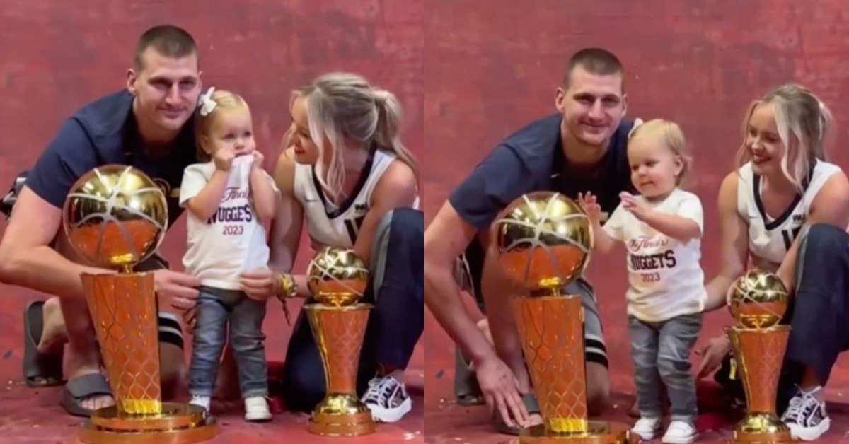 Nikola Jokic Shares A Wholesome Moment With His Wife And Daughter After ...