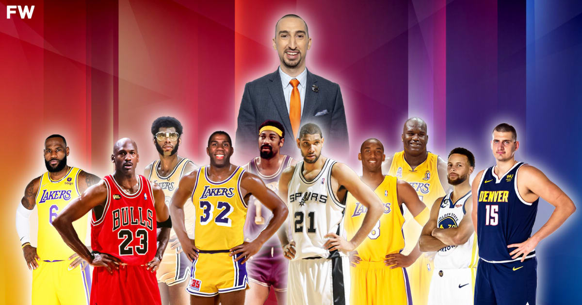 Nick Wright Ranks His 25 Greatest NBA Players By Tiers - Fadeaway World