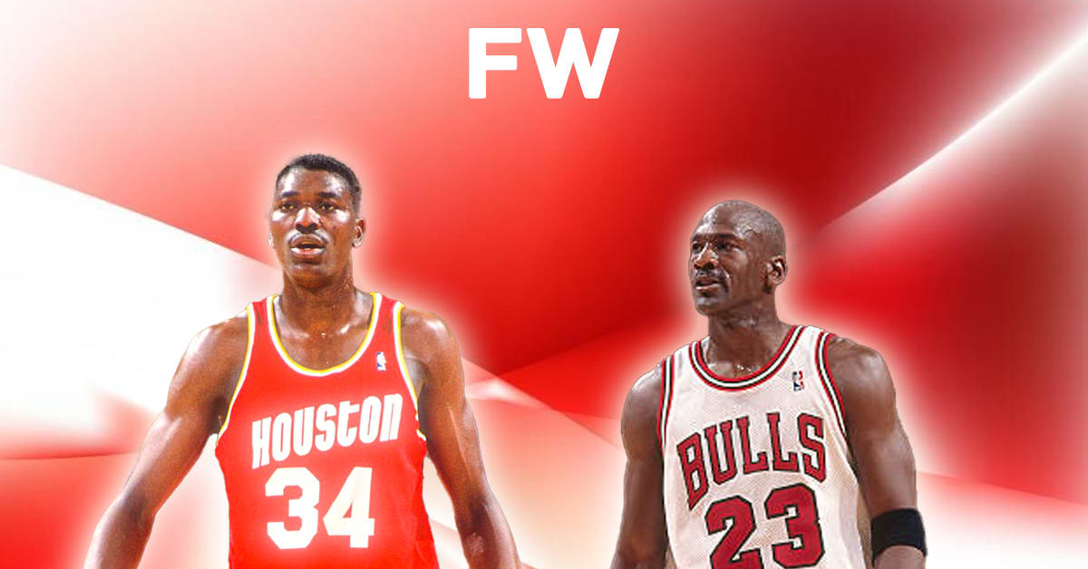 Hakeem Olajuwon Said The Rockets Always Double And Triple Teamed Michael Jordan When He Was In 9408