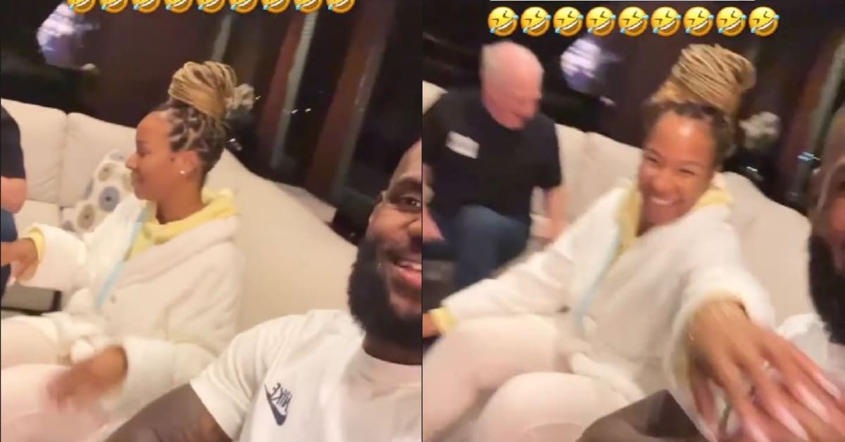 LeBron James Hilariously Caught Wife Savannah Singing 'Boogie ...