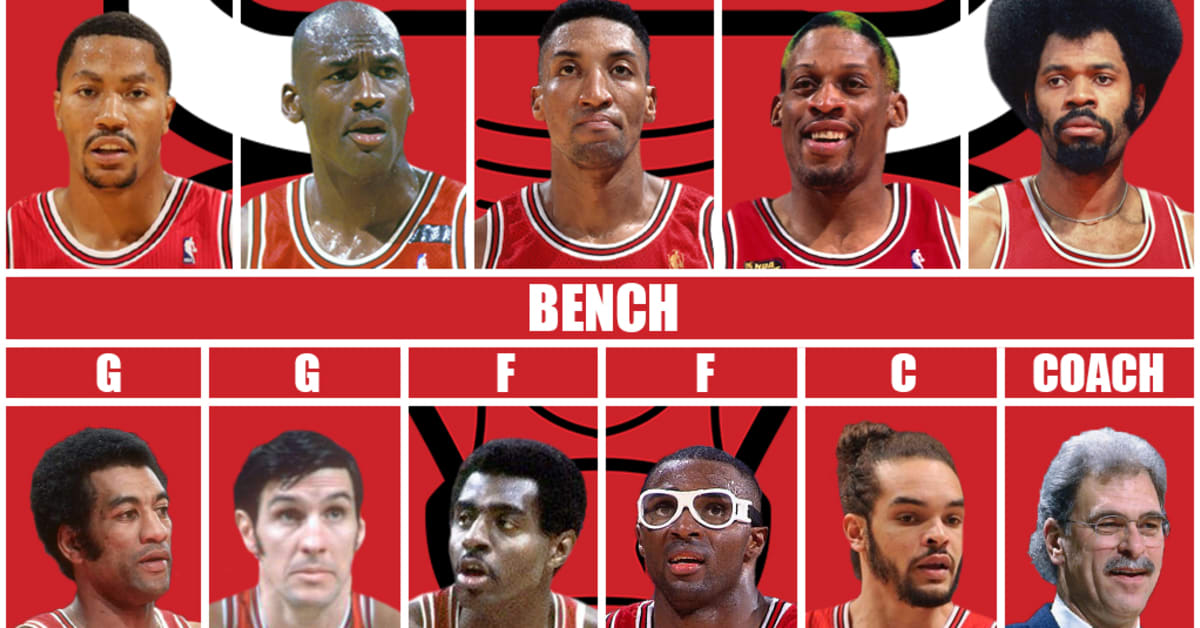 Chicago Bulls All Time Team Starting Lineup Bench And Coach   308862638 541288867800391 3948775383600319058 N 