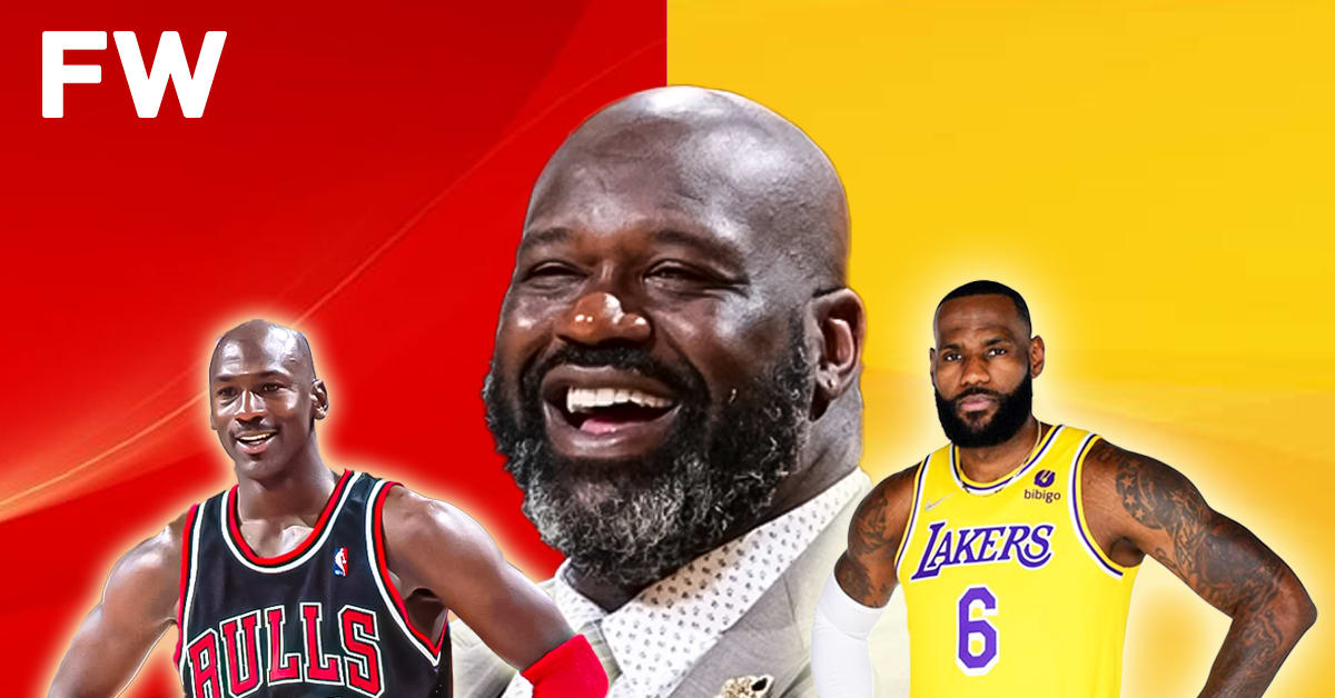 Shaquille O'Neal Says Michael Jordan Is The GOAT Over LeBron James ...