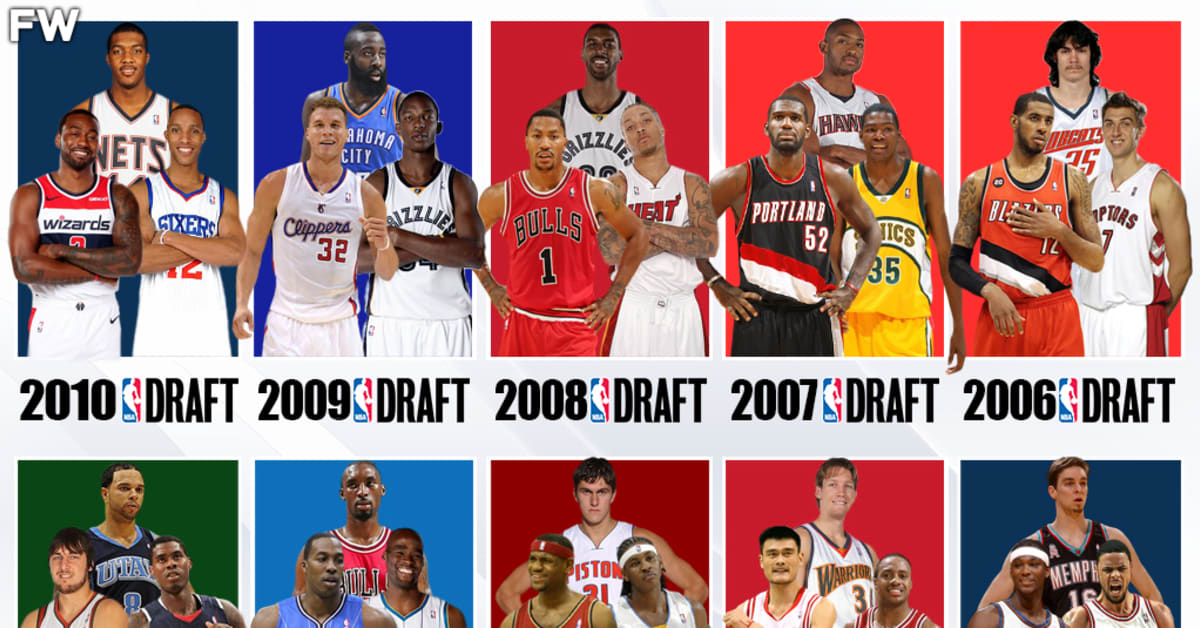 The Top 3 NBA Draft Picks From 2001 To 2010: Cleveland Cavaliers Selected  The Greatest Player Of The 21st Century - Fadeaway World