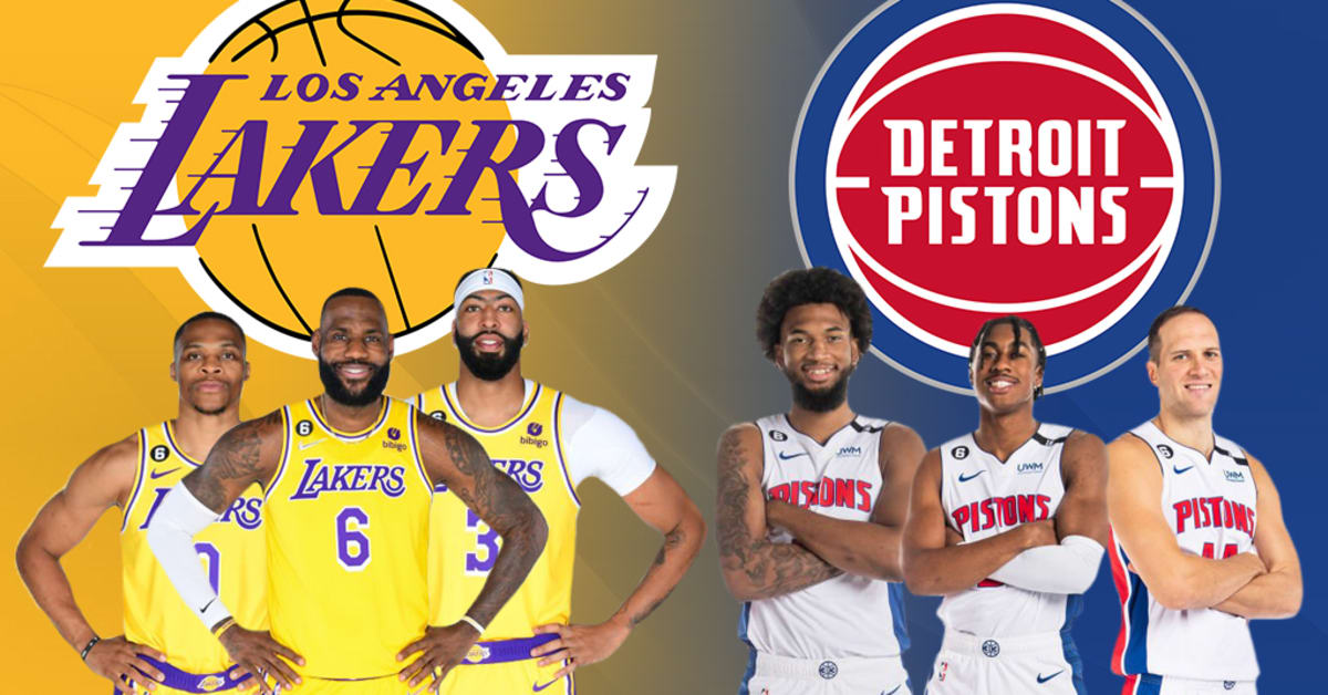 Los Angeles Lakers vs. Detroit Pistons Expected Lineups, Match Predictions, Injuries Fadeaway