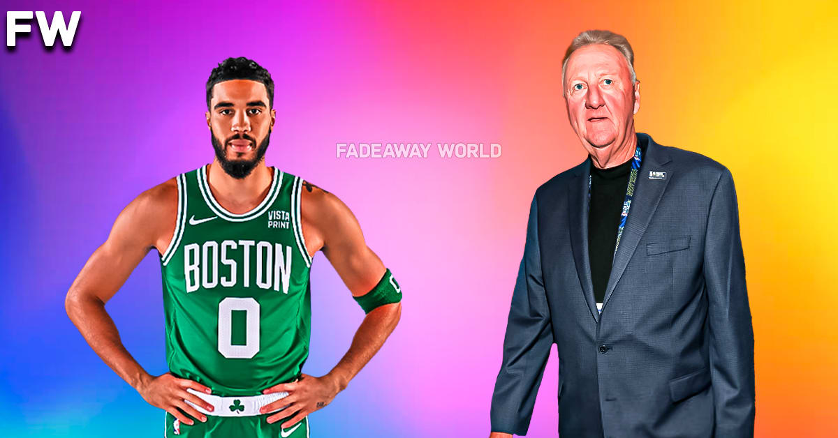 Jayson Tatum And Larry Bird Meet For The First Time At All-Star 2024 ...