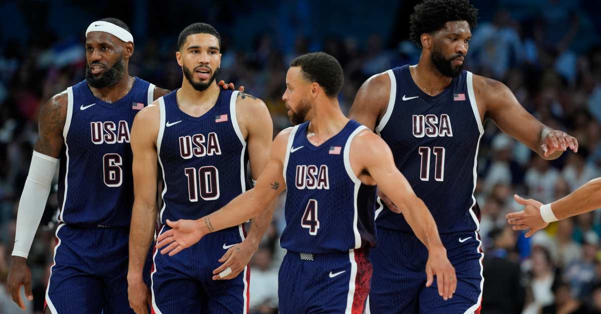 Jayson Tatum Reflects On Struggles With Team USA At 2024 Olympics ...