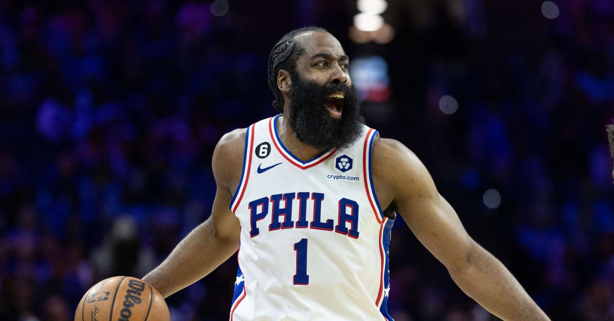 Sixers' James Harden supported by Kyrie Irving, Andre Iguodala