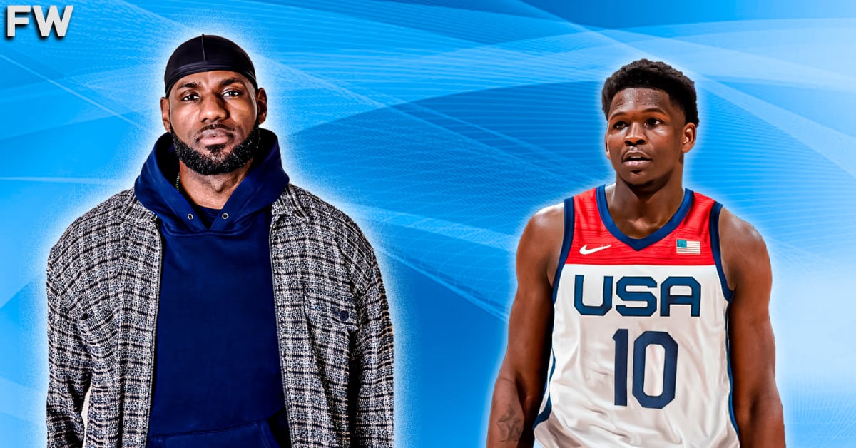 LeBron James Publicly Praises Anthony Edwards After Explosive Team USA ...