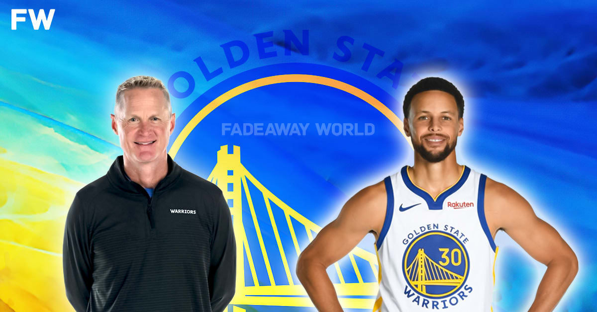 Steve Kerr Admits Stephen Curry Is The Only Reason He Is Still The ...