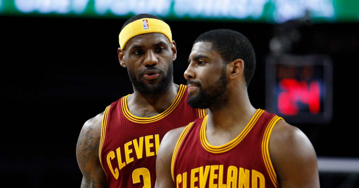 Kyrie Irving Revisits Infamous Interview Question About LeBron James Playing A Parental Role For Him - Fadeaway World