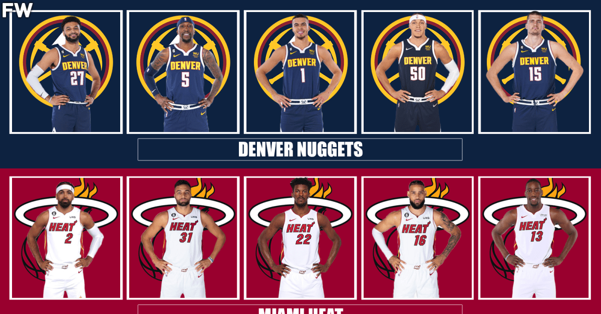 2023 NBA Finals Denver Nuggets vs. Miami Heat Full Comparison