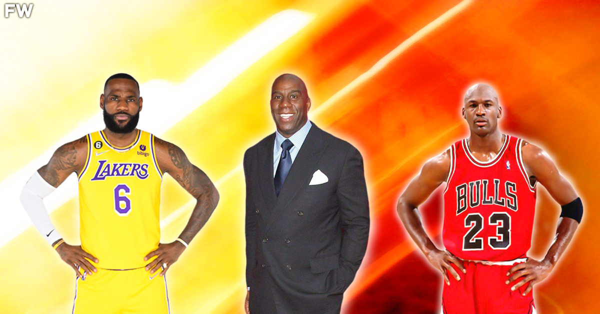 Magic Johnson Says LeBron James Will Never Surpass Michael Jordan As ...