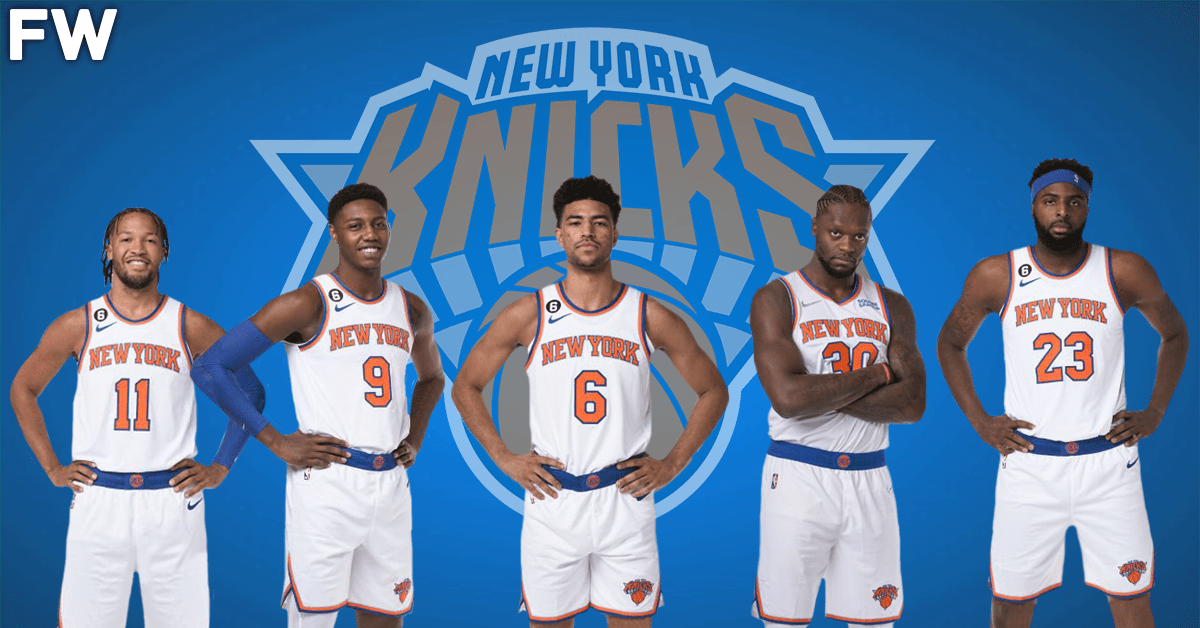 New York Knicks: Roster, depth chart, projected starters, moves, odds,  predictions for 2023-24 season - DraftKings Network