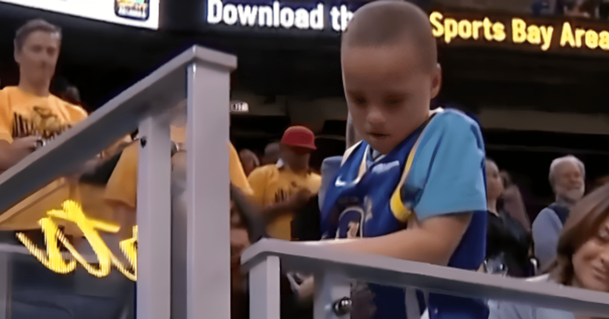 Stephen Curry Comforts Heartbroken Son Canon After Warriors' Game 6