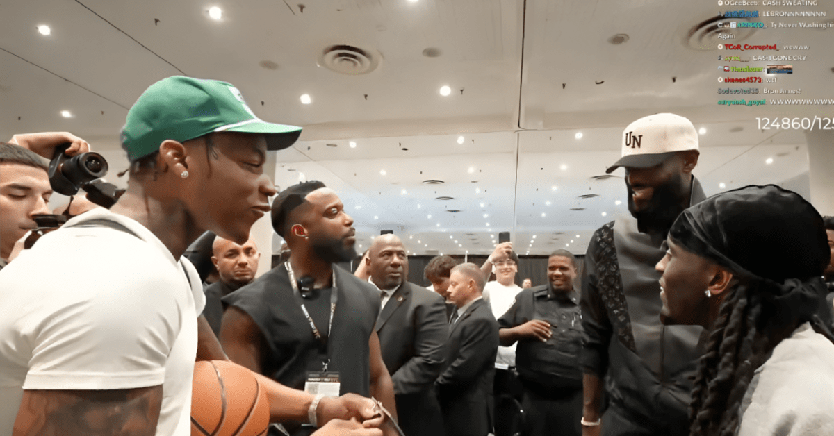 Streamers Cash Nasty And Tylil Brought To Tears After Meeting LeBron