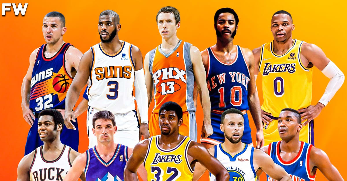 50 Greatest Point Guards In NBA History Fadeaway World