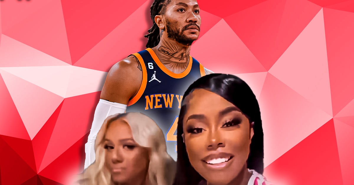 Derrick Rose Made His Wife And Baby Mama Wear Matching Pajamas To