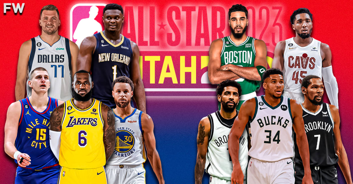 2023 NBA All Star Starters LeBron James And Giannis Antetokounmpo