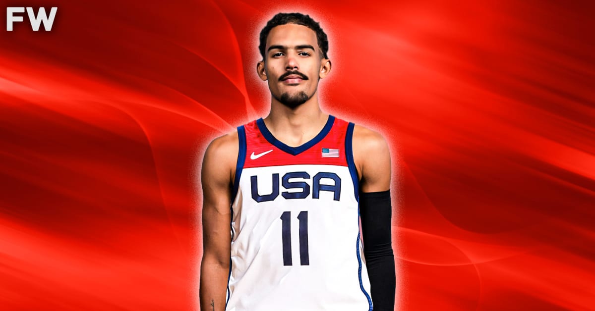Trae young usa jersey sales