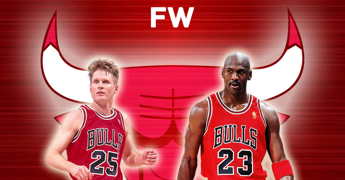 Steve kerr and michael discount jordan