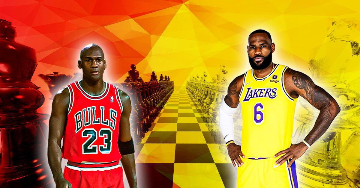 Michael Jordan And LeBron James Playing Chess FIBA Creates A
