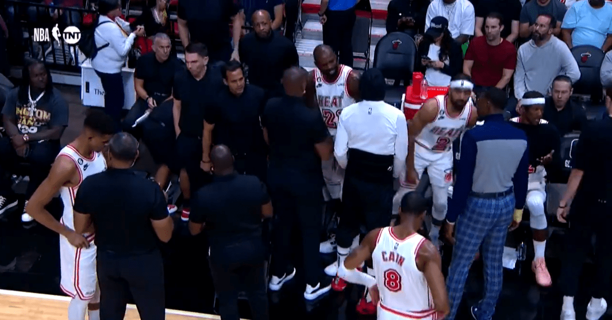 Heat Center Ejected After Throwing Massage Gun During Altercation