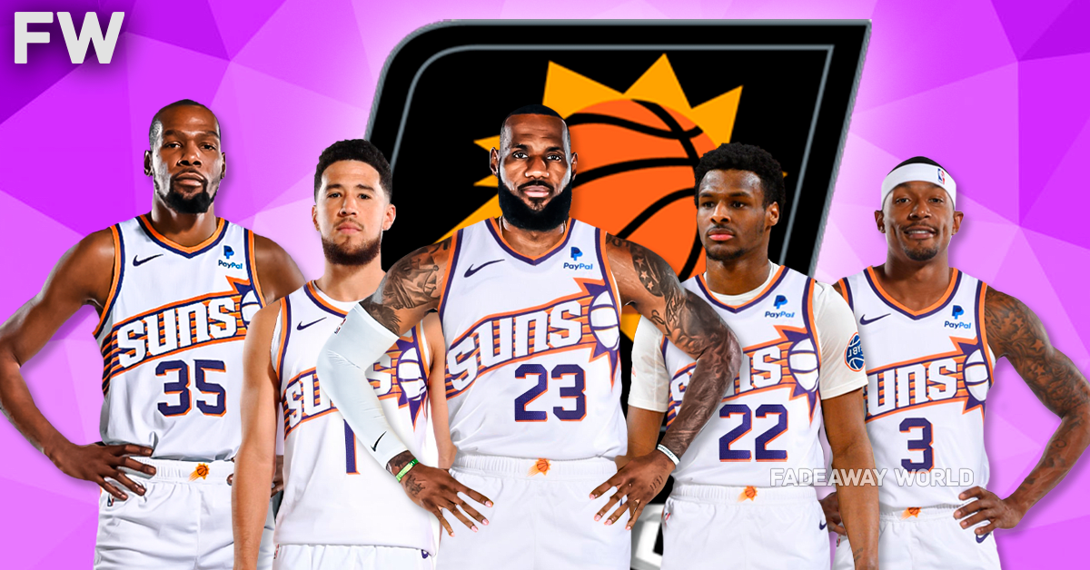 Lebron suns hotsell
