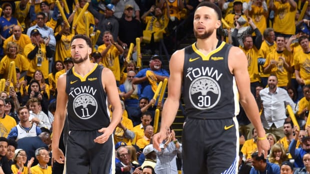 Stephen Curry Says He Is A Better Shooter Than Klay Thompson: "It's Definitely Me. I Gotta Be On My A-Game To Beat Him No Matter When It Is."