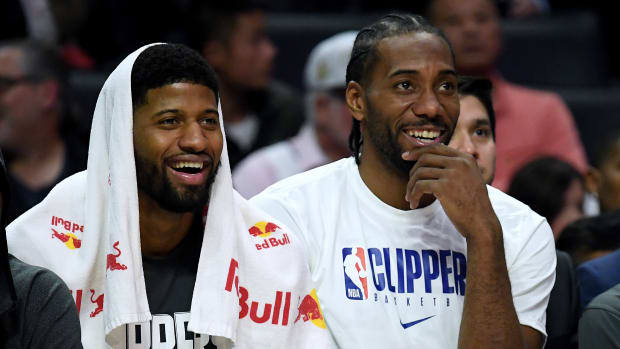 Photo: Kawhi Leonard and Paul George Spotted at LA Rams Playoff Game -  Sports Illustrated LA Clippers News, Analysis and More