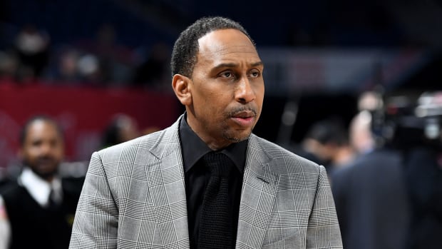 Stephen A. Smith Was Stressed Out It At Madison Square Garden During Knicks' Loss To The Chicago Bulls