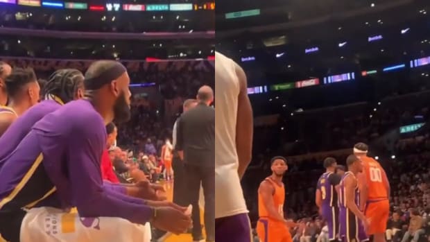 LeBron James Tells Cameron Payne 'Stay Humble' After Intense Exchange