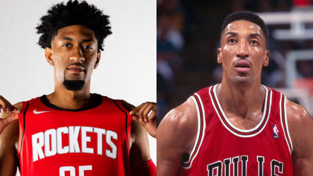 Christian Wood and Scottie Pippen