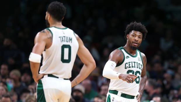 Brad Stevens Responds To Marcus Smart Calling Out Jayson Tatum And Jaylen Brown: “I Think Any Time You Have Things To Say, You Say It To The Person Or People."