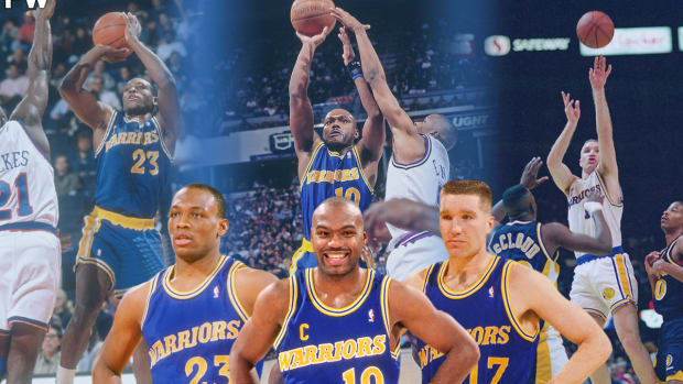 Run-TMC: Tim Hardaway, Mitch Richmond, And Chris Mullin We’re Showtime In Early 90s