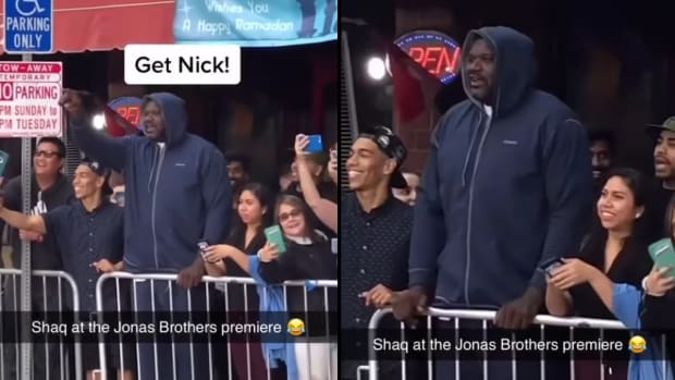 Shaquille O'Neal Hilariously Showed He Was A Big Jonas Brothers Fan During 2019 Premiere