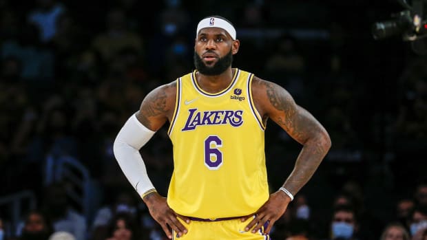 Skip Bayless Says LeBron James Is Chasing Kareem Abdul-Jabbar By Turning Into A Westbrick: "A Solo Act Of A Stat Machine... Leading The League In Scoring And Passing Kareem Are The Priorities."