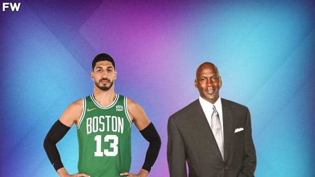 Enes Kanter Calls Out Michael Jordan On CNN: "Michael Jordan Has Not Done Anything For The Black Community Because He Cares Too Much About His Shoe Sales."