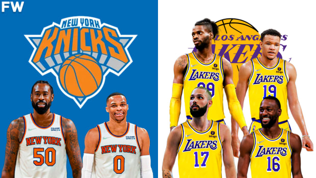 Would The Knicks Accept This Trade Offer From The Lakers: Russell Westbrook And DeAndre Jordan For Kemba Walker, Evan Fournier, And Kevin Knox