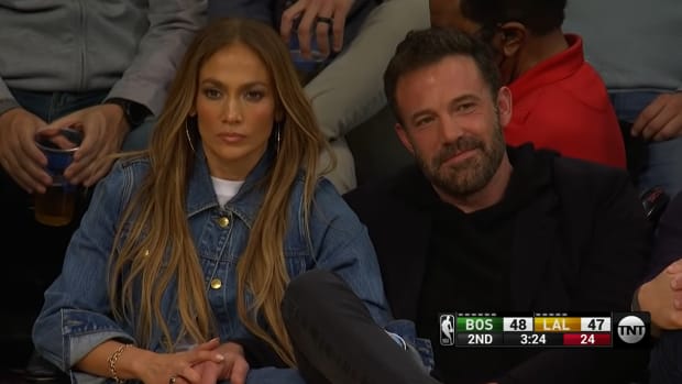 NBA Broadcaster Wonders Who Jennifer Lopez Is Rooting For At Lakers-Celtics Game: "She Should Be A Nets Fan..."