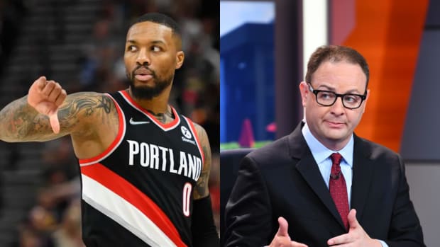 Damian Lillard Calls Out Adrian Wojnarowski For Controversial Article On Blazers Future: "Can’t Say I’m Surprised."