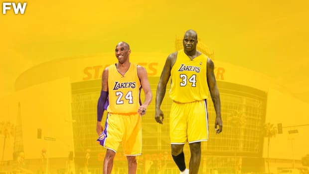 Shaquille O'Neal Says The Staples Center 'Belonged To Shaq And Kobe, Forever.'