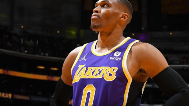 Lakers Assistant Coach Says Russell Westbrook Needs To Slow Down A Little Bit: "He Was Probably Moving Too Fast Or Trying To Press When Things Aren’t There."