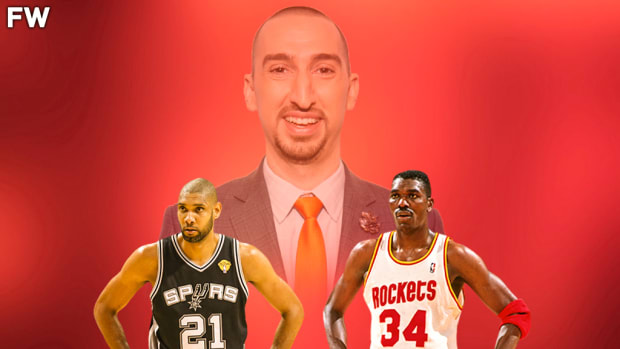 Nick Wright Says Tim Duncan And Hakeem Olajuwon Are Two Greatest Defenders In Modern NBA History